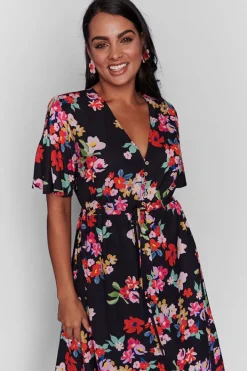 Lorraine Designs Casual Dresses | Bridesmaid Dresses*Marley Black Blossom Dress