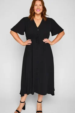 Lorraine Designs Fit & Flare Dresses | Casual Dresses*Marley Black Dress