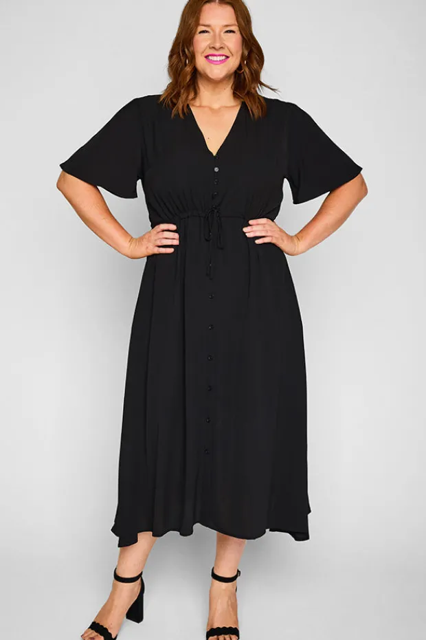 Lorraine Designs Fit & Flare Dresses | Casual Dresses*Marley Black Dress