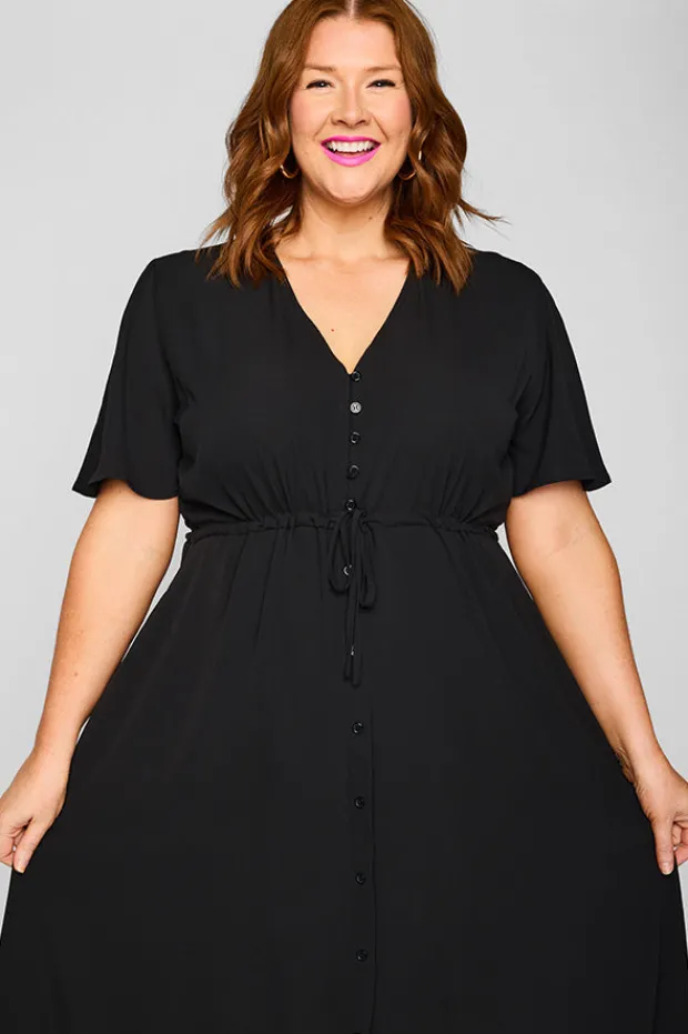 Lorraine Designs Fit & Flare Dresses | Casual Dresses*Marley Black Dress