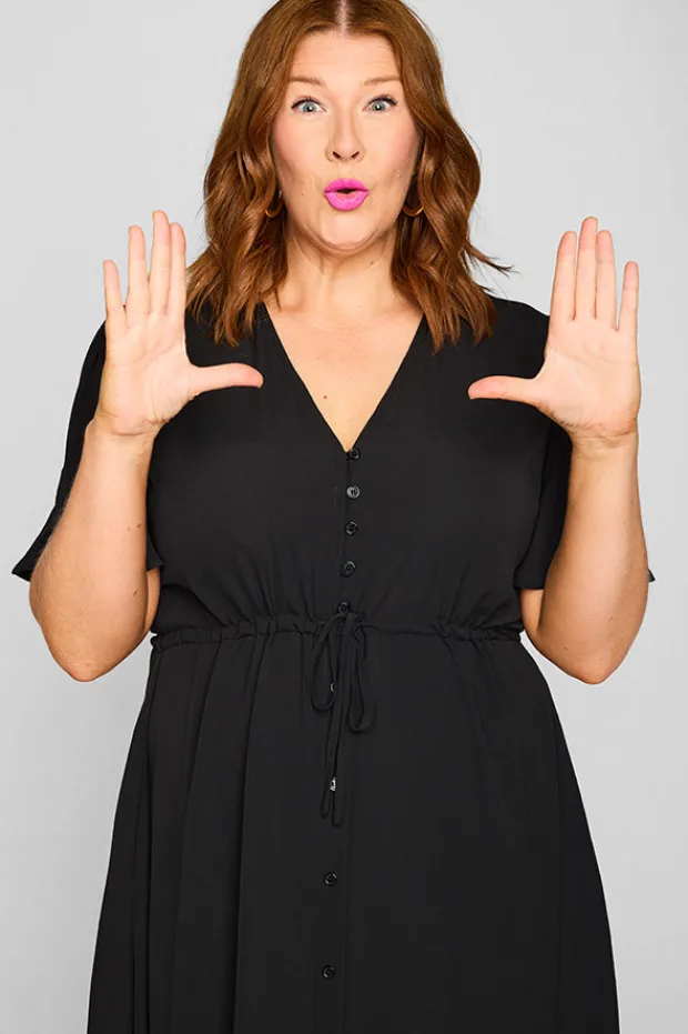Lorraine Designs Fit & Flare Dresses | Casual Dresses*Marley Black Dress