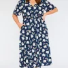 Lorraine Designs Casual Dresses | Fit & Flare Dresses*Marley Caticorns Navy Dress