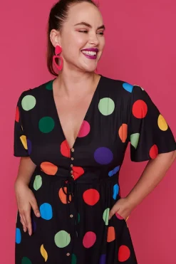 Lorraine Designs Casual Dresses | Fit & Flare Dresses*Marley Circus Lights Dress