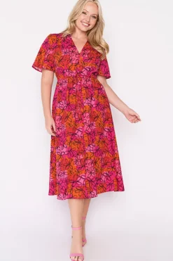 Lorraine Designs Casual Dresses | Fit & Flare Dresses*Marley Cotton Black Jasmine Dress