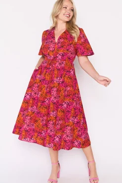 Lorraine Designs Casual Dresses | Fit & Flare Dresses*Marley Cotton Black Jasmine Dress
