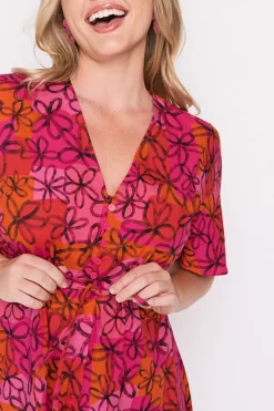 Lorraine Designs Casual Dresses | Fit & Flare Dresses*Marley Cotton Black Jasmine Dress