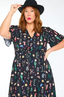 Lorraine Designs Casual Dresses | Fit & Flare Dresses*Marley Cowboy Like Me Dress