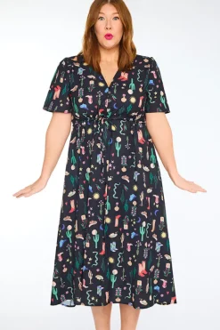 Lorraine Designs Casual Dresses | Fit & Flare Dresses*Marley Cowboy Like Me Dress
