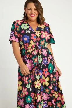 Lorraine Designs Casual Dresses | Fit & Flare Dresses*Marley Daisy Pop Dress