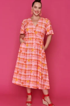 Lorraine Designs Casual Dresses | Loose Dresses*Marley Floral Gingham Dress