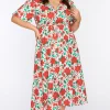 Lorraine Designs Casual Dresses | Fit & Flare Dresses*Marley Flowers Of Christmas Dress