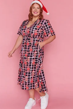 Lorraine Designs Casual Dresses | Fit & Flare Dresses*Marley Gingerbread Christmas Dress