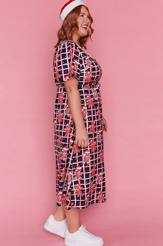 Lorraine Designs Casual Dresses | Fit & Flare Dresses*Marley Gingerbread Christmas Dress