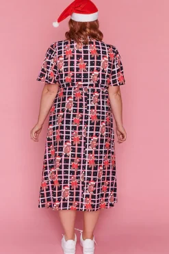 Lorraine Designs Casual Dresses | Fit & Flare Dresses*Marley Gingerbread Christmas Dress