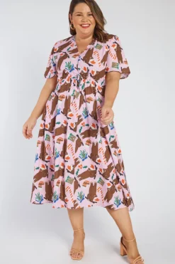 Lorraine Designs Casual Dresses | Fit & Flare Dresses*Marley Jolly Slothy Dress