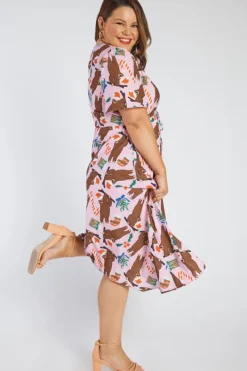 Lorraine Designs Casual Dresses | Fit & Flare Dresses*Marley Jolly Slothy Dress