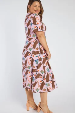 Lorraine Designs Casual Dresses | Fit & Flare Dresses*Marley Jolly Slothy Dress