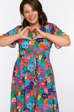 Lorraine Designs Casual Dresses | Fit & Flare Dresses*Marley Monster Emotions Dress