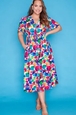 Lorraine Designs Casual Dresses | Fit & Flare Dresses*Marley Painterly Dress