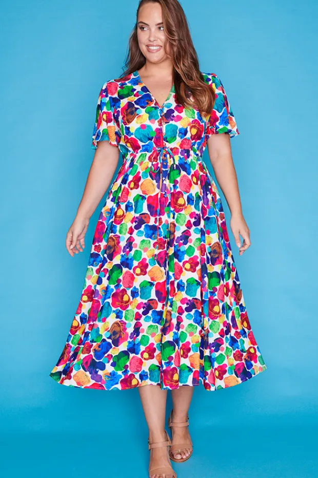 Lorraine Designs Casual Dresses | Fit & Flare Dresses*Marley Painterly Dress