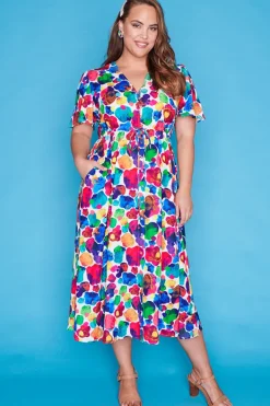 Lorraine Designs Casual Dresses | Fit & Flare Dresses*Marley Painterly Dress