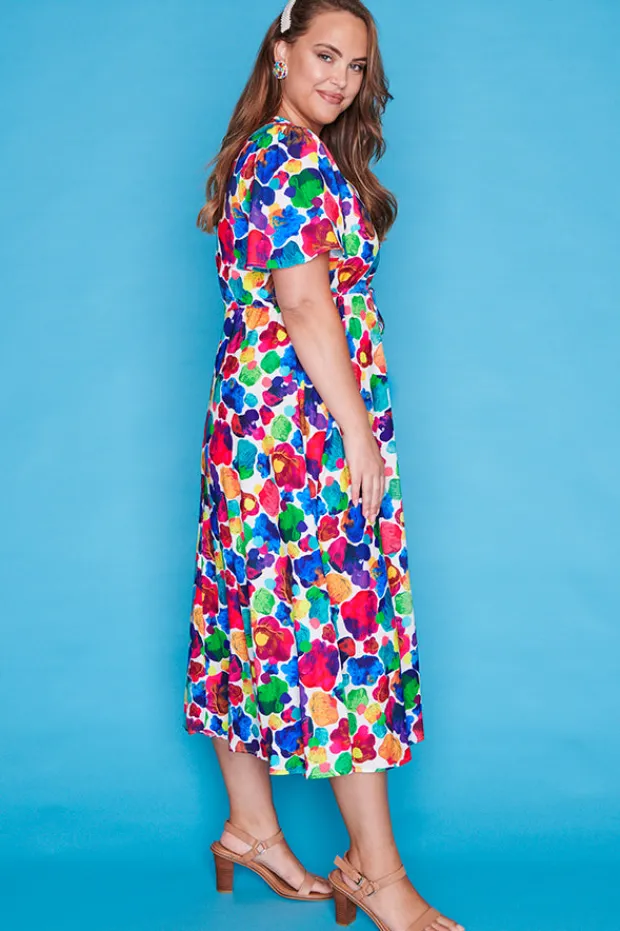 Lorraine Designs Casual Dresses | Fit & Flare Dresses*Marley Painterly Dress