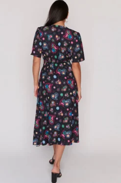 Lorraine Designs Casual Dresses | Midi Dresses*Marley Paisley Hearts Dress