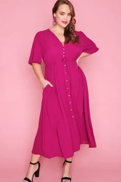 Lorraine Designs Casual Dresses | Fit & Flare Dresses*Marley Plum Dress