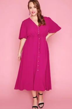 Lorraine Designs Casual Dresses | Fit & Flare Dresses*Marley Plum Dress