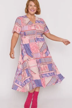 Lorraine Designs Casual Dresses | Fit & Flare Dresses*Marley Romantic Paisley Dress