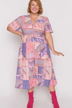 Lorraine Designs Casual Dresses | Fit & Flare Dresses*Marley Romantic Paisley Dress