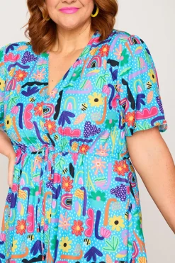 Lorraine Designs Casual Dresses | Fit & Flare Dresses*Marley Shine Bright Dress