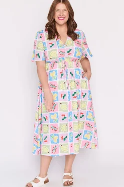 Lorraine Designs Casual Dresses | Fit & Flare Dresses*Marley Sunday Market Dress