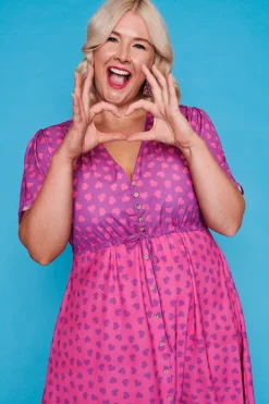 Lorraine Designs Casual Dresses | Fit & Flare Dresses*Marley Sweetie Hearts Dress