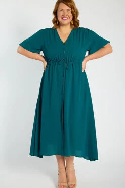 Lorraine Designs Casual Dresses | Fit & Flare Dresses*Marley Teal Dress