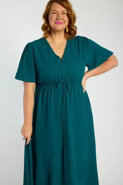 Lorraine Designs Casual Dresses | Fit & Flare Dresses*Marley Teal Dress