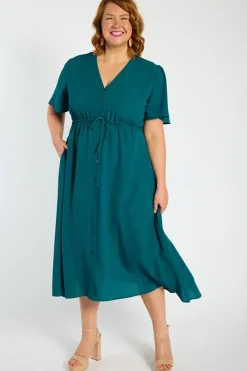 Lorraine Designs Casual Dresses | Fit & Flare Dresses*Marley Teal Dress