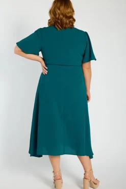 Lorraine Designs Casual Dresses | Fit & Flare Dresses*Marley Teal Dress