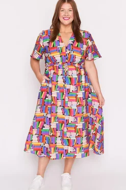 Lorraine Designs Casual Dresses | Midi Dresses*Mary Book Bliss Dress