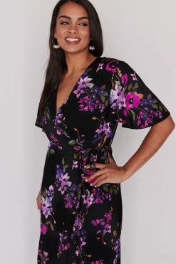 Little Party Dress Fit & Flare Dresses | Midi Dresses*Mason Night Flower Dress