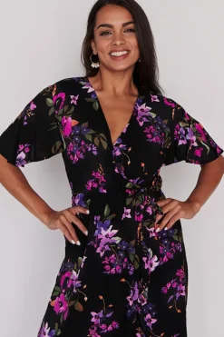 Little Party Dress Fit & Flare Dresses | Midi Dresses*Mason Night Flower Dress