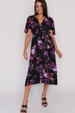 Little Party Dress Fit & Flare Dresses | Midi Dresses*Mason Night Flower Dress
