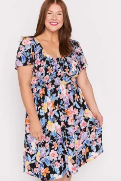 Lorraine Designs Casual Dresses | Fit & Flare Dresses*Merida Playful Paradise Dress