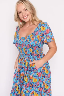 Lorraine Designs Casual Dresses | Fit & Flare Dresses*Merida Sky Garden Dress