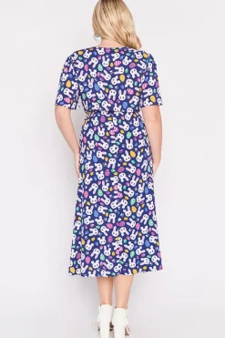 Lorraine Designs Fit & Flare Dresses | Midi Dresses*Michelle Bunny Trail Easter Dress