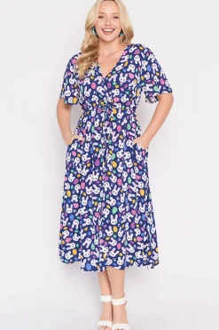 Lorraine Designs Fit & Flare Dresses | Midi Dresses*Michelle Bunny Trail Easter Dress