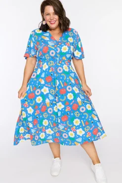 Lorraine Designs Fit & Flare Dresses | Midi Dresses*Michelle Cute Things Dress