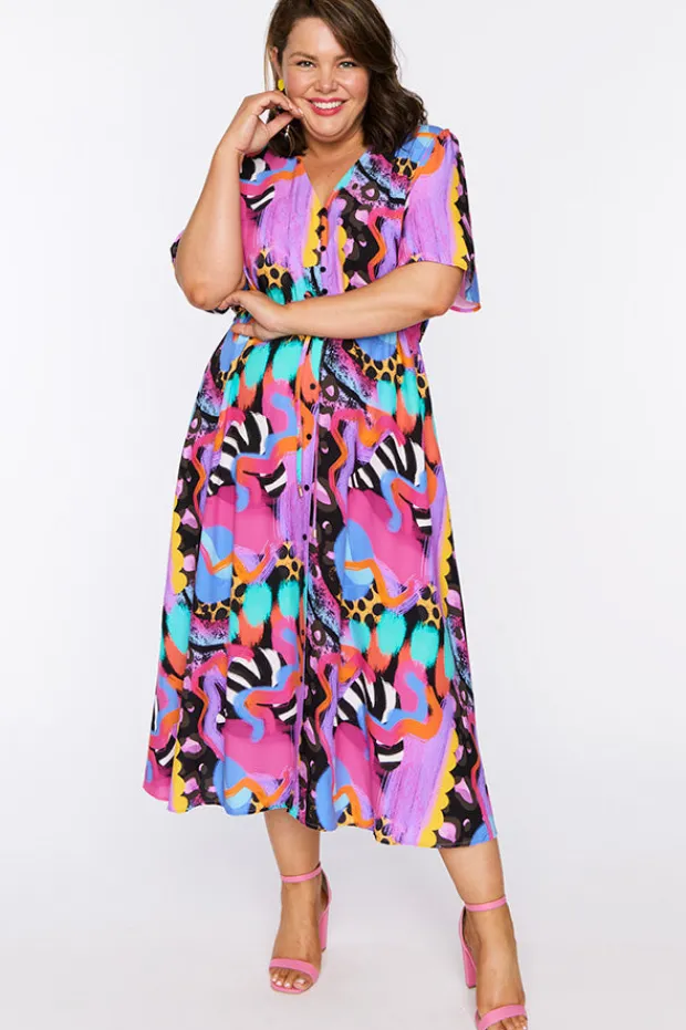 YD International Fit & Flare Dresses | Midi Dresses*Michelle Jubilee Dress