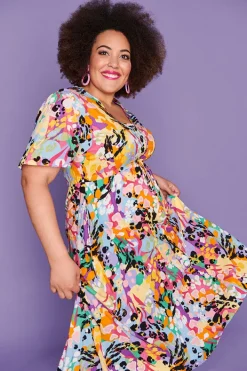 Lorraine Designs Casual Dresses | Fit & Flare Dresses*Michelle Jungle Daisy Dress