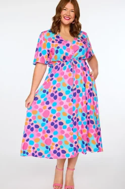 YD International Fit & Flare Dresses | Midi Dresses*Michelle Little Party Animal Dress